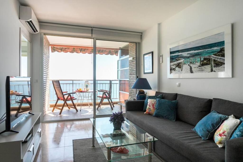 Apartamento Con Vistas Al Mar Primera Linea De Playa Del Postiguet 알리칸테 외부 사진