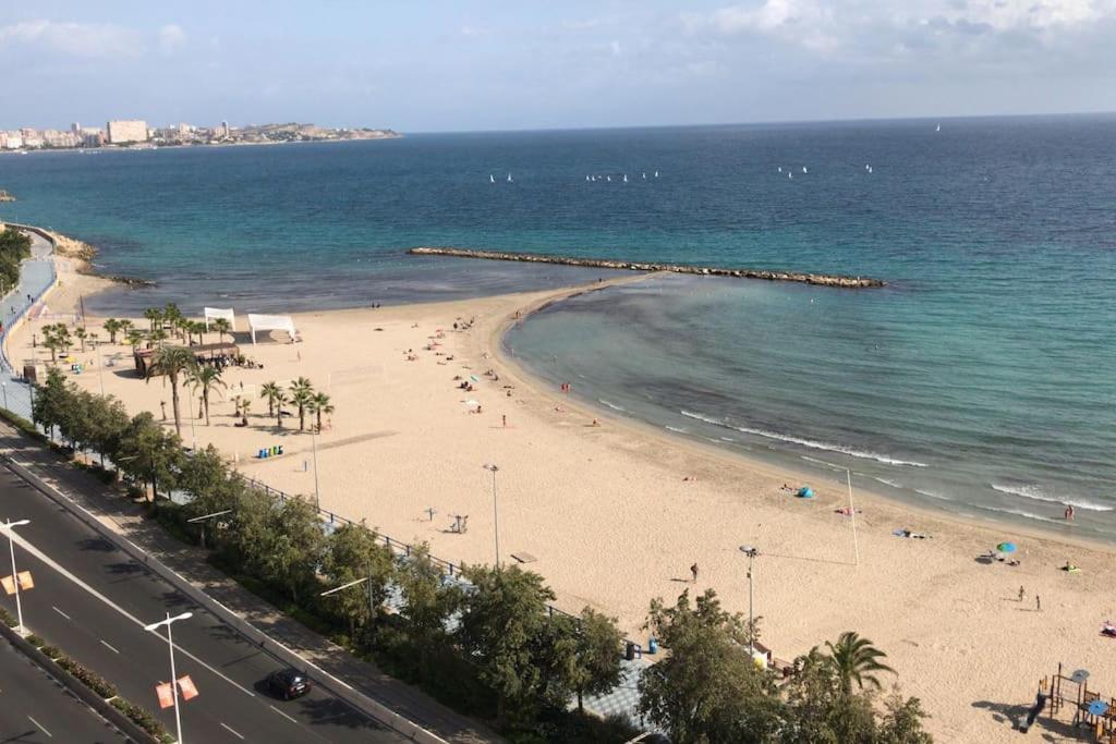 Apartamento Con Vistas Al Mar Primera Linea De Playa Del Postiguet 알리칸테 외부 사진