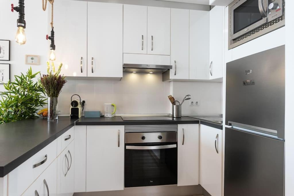 Apartamento Con Vistas Al Mar Primera Linea De Playa Del Postiguet 알리칸테 외부 사진